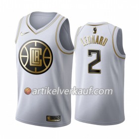 NBA LA Clippers Trikot Kawhi Leonard 2 Nike 2019-2020 Weiß Golden Edition Swingman - Herren
